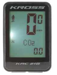 Licznik rowerowy Kross KRC218 T4CLI000155BKGY czarny
