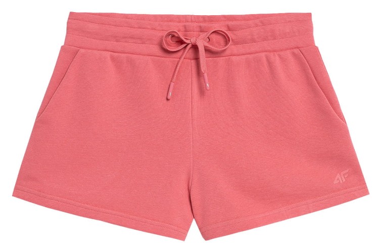 Damskie spodenki 4F SS23 SHOF175 koral 63S.jpg