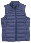 Damska kamizelka puchowa 4F SS23 DJAF091 32S denim 