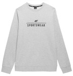 Męska bluza dresowa 4F SS23 SWSM349 27M j.szary 
