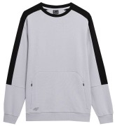 Męska bluza 4F SS23 SWSM550 jasny szary 27S.jpg