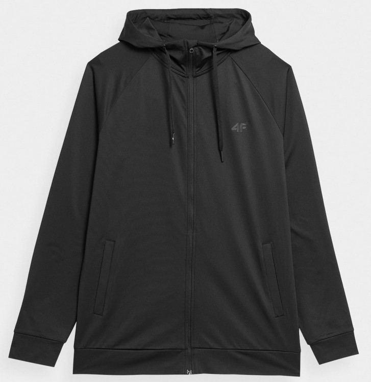Męska bluza sportowa 4F SS23 FSWM112 czarny 20S.jpg