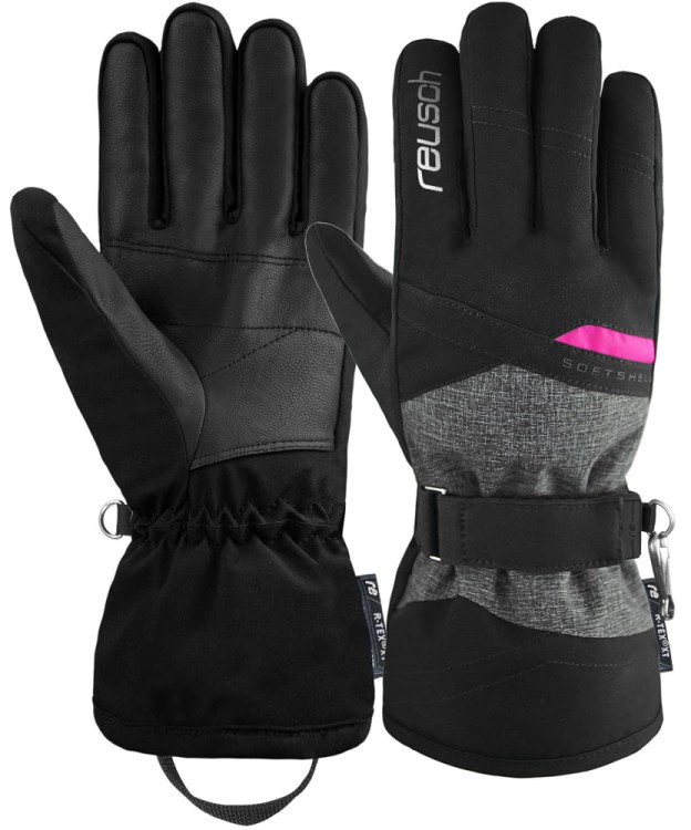 Damskie rękawice Reusch HELENA R-TEX XT 63/31/213/771 czarny/szary.jpg