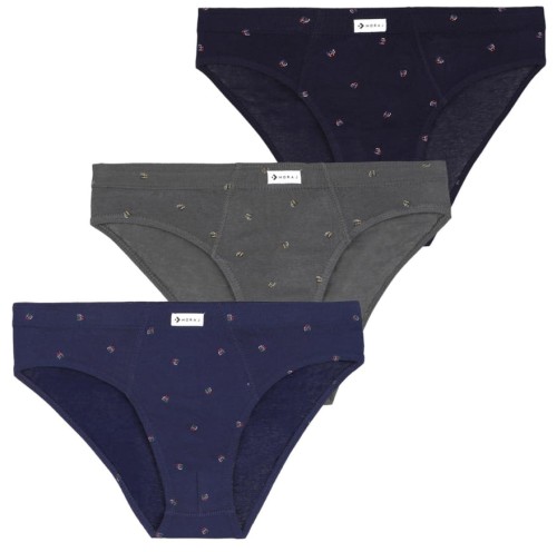 Męskie slipy bawełniane Moraj BMM181 granatowy/szary/czarny.jpg