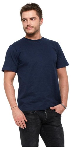Męska koszulka bawełniana Moraj OTS950-001 granatowy.jpeg