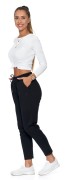 Damskie spodnie dresowe Moraj OSD3200-008 czarny.jpeg