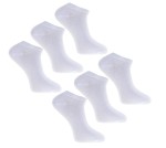 Męskie skarpety bawełniane stopki 6-pak Moraj CSM170-050W biały 