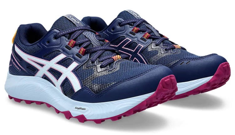 Damskie buty biegowe Asics SONOMA 7 1012B413-402 granatowy/niebieski.jpg
