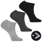 Męskie skarpety bawełniane stopki MORAJ CSM170-310 c.szary/czarny/j.szary 