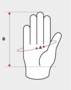 Dziecięce rękawice narciarskie Viking ASTI 09 czarny r.5