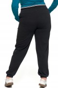 Damskie spodnie dresowe Moraj OSD3500-005 czarny S