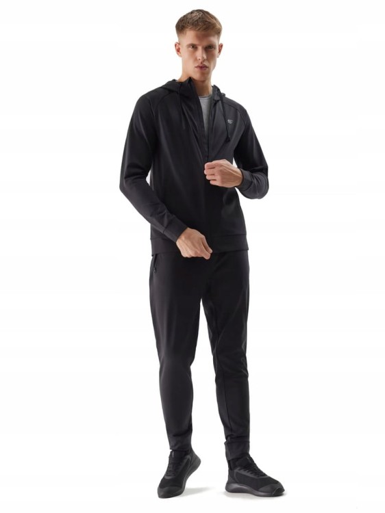 Męska bluza 4F treningowa SWSM268 czarny 20S M