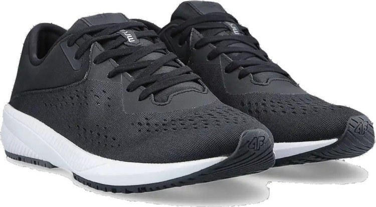 Sneakersy damskie buty sportowe 4F SPOF056 czarny 21S 40