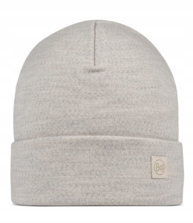 Ciepła czapka Buff MERINO HEAVYWEIGHT BEANIE 111170/003 beżowy