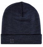 Ciepła czapka Buff MERINO HEAVYWEIGHT BEANIE 111170/779 granat
