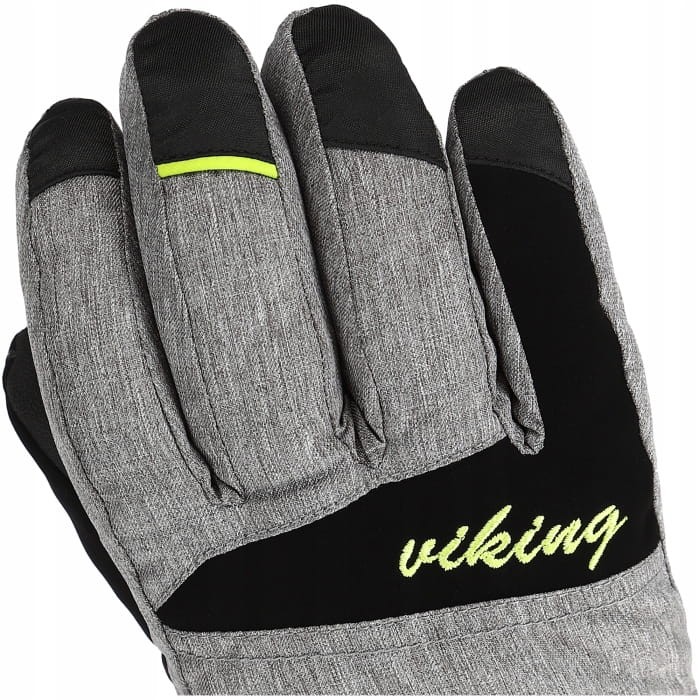 Damskie rękawice narciarskie Viking RONDA 74 limonka r.8