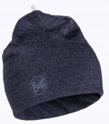 Cienka przejściowa czapka Buff MERINO MIDWEIGHT BEANIE 118007/779 granat