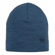 Cienka przejściowa czapka Buff MERINO MIDWEIGHT BEANIE 118007/759 denim