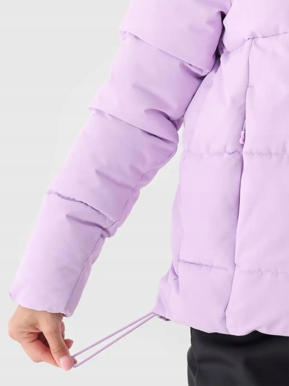 Damska kurtka narciarska 4F z membraną TJAF573 jasny fioletowy 52S XL