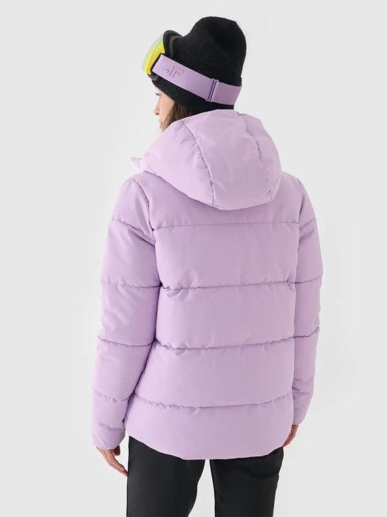 Damska kurtka narciarska 4F z membraną TJAF573 jasny fioletowy 52S XL
