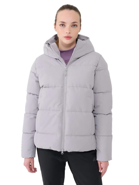 Damska kurtka narciarska 4F z membraną TJAF573 szary 27S XL