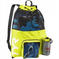Plecak na basen Tyr Alnc Big Mesh Mummy LBMMB3/730 40L żółty