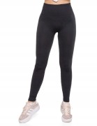Damskie legginsy prążkowane Moraj RDL1000-020 GRAFITOWY L/XL