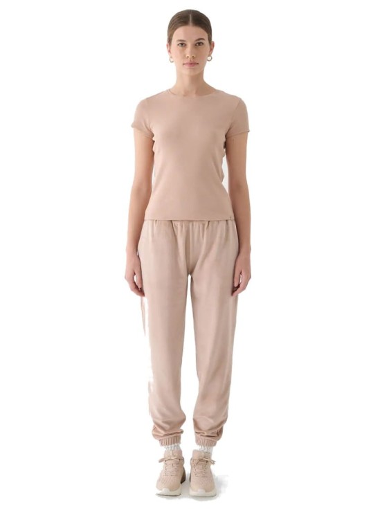 Damska koszulka 4F TSHF2300 beżowy 83S S