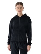 Damska bluza 4F z kapturem SWSF1818 czarny 20S L