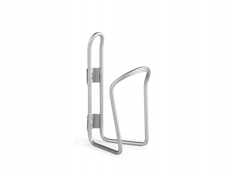 Uniwersalny aluminiowy koszyk na bidon KROSS Cart 0071BK srebrny