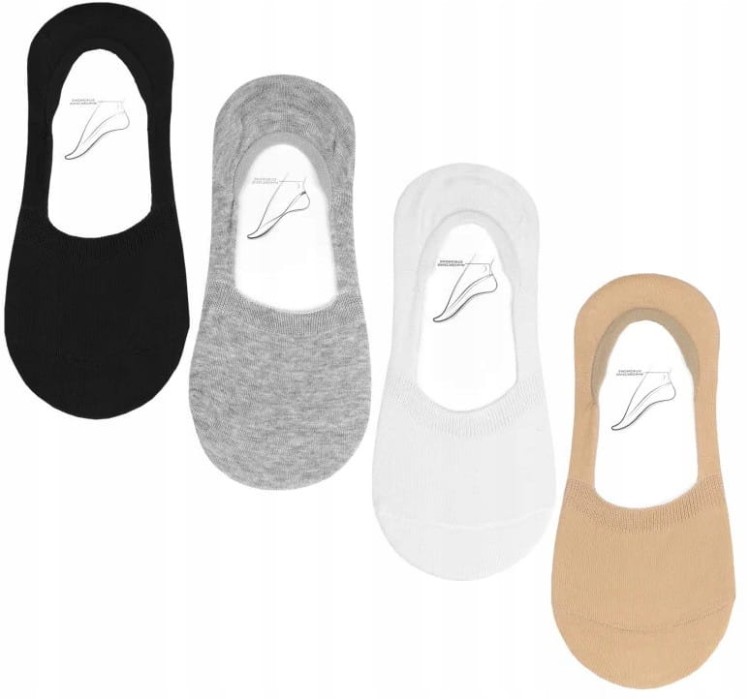 Damskie stopki niskie Moraj CDB200-200-1/4 4-pak 35-38