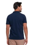 Męska bawełniana koszulka polo Moraj OTP2900-002 granatowy M
