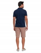 Męska bawełniana koszulka polo Moraj OTP2900-002 granatowy M