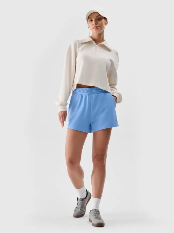 Damskie spodenki dresowe 4F MM00 SHOF542 32S XXL