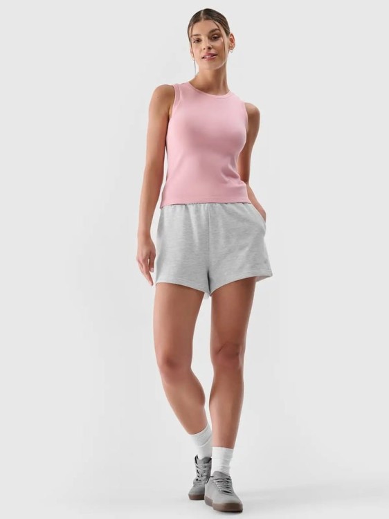 Damskie spodenki dresowe 4F MM00 SHOF542 27M XXL