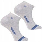Męskie skarpety bawełniane stopki MORAJ CSM240-078 3-pak 43-45