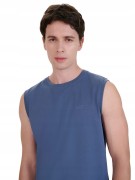 Męska koszulka SLEM125 denim 32S XL