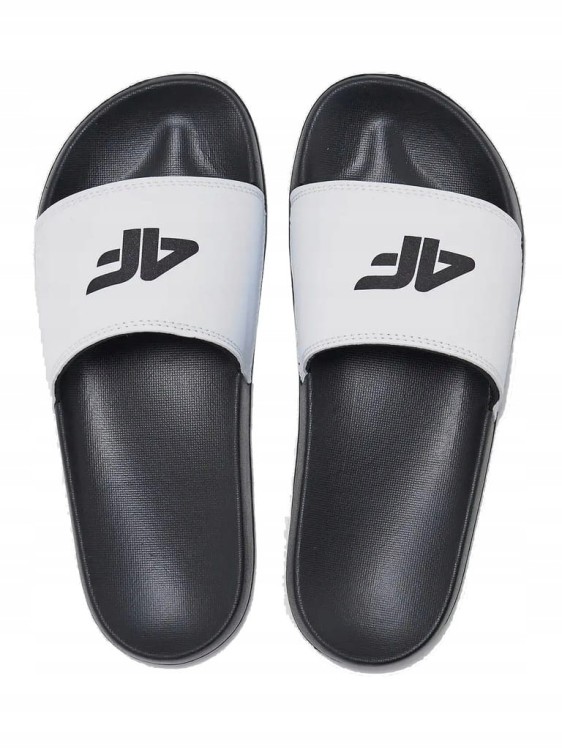 Klapki damskie 4F SLIF010 10S biały 37