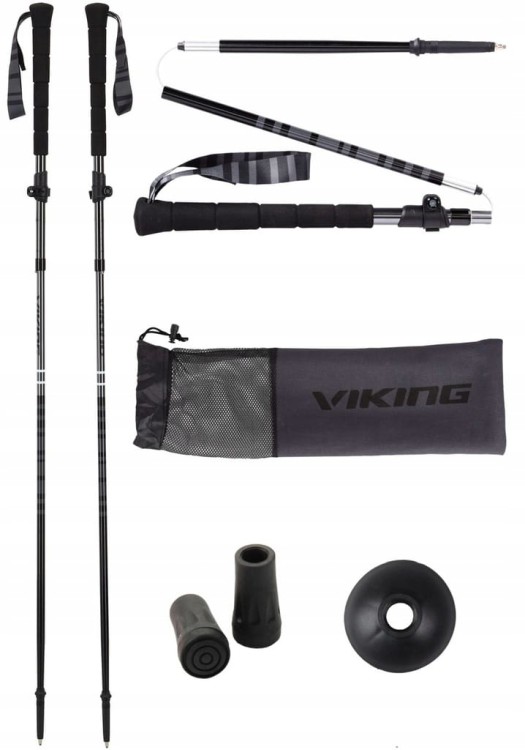 Składane kije trekkingowe VIKING KETTERA PRO LONG GRIP 610/26/3971/0908