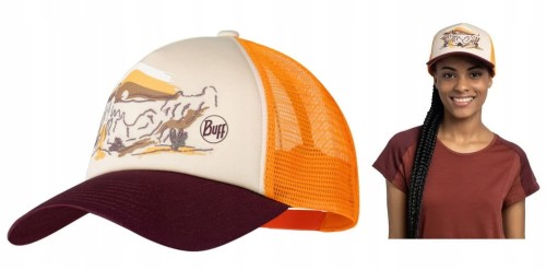 Czapka z daszkiem BUFF TRUCKER CAP BU135755/210/30 SYLVA APRICOT L/XL