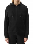 Damska bluza dresowa 4F z kapturem SWSF1633 czarny 20S S