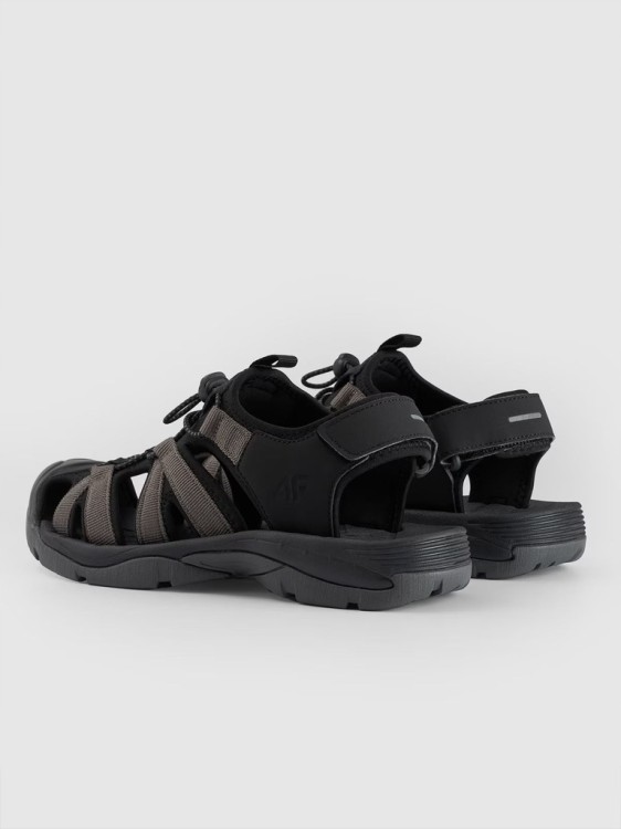 Męskie sandały trekkingowe 4F SANM058 23S szary 44