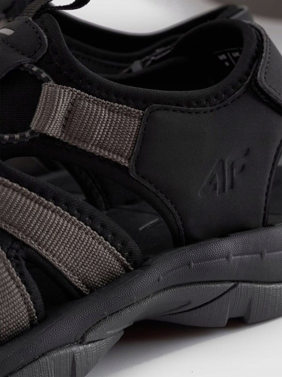 Męskie sandały trekkingowe 4F SANM058 23S szary 44