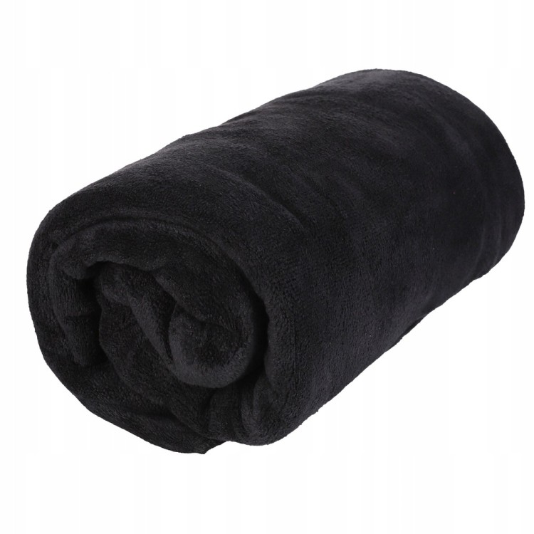 Ręcznik szybkoschnący z mikrofibry MORAJ MRB1100 70x140 czarny