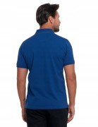 Męska bawełniana koszulka polo Moraj OTP2600-002 granatowy M
