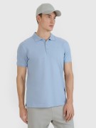 Męska koszulka polo 4F PTSM407 niebieski 34S XXL