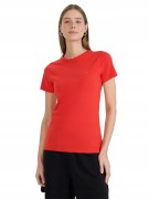 Damska koszulka bawełniana 4F TSHF2255 62S czerwony XXL