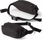 Saszetka nerka Gregory 153062/9974 czarny 4l