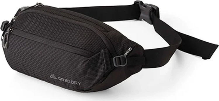 Saszetka nerka Gregory 153062/9974 czarny 4l
