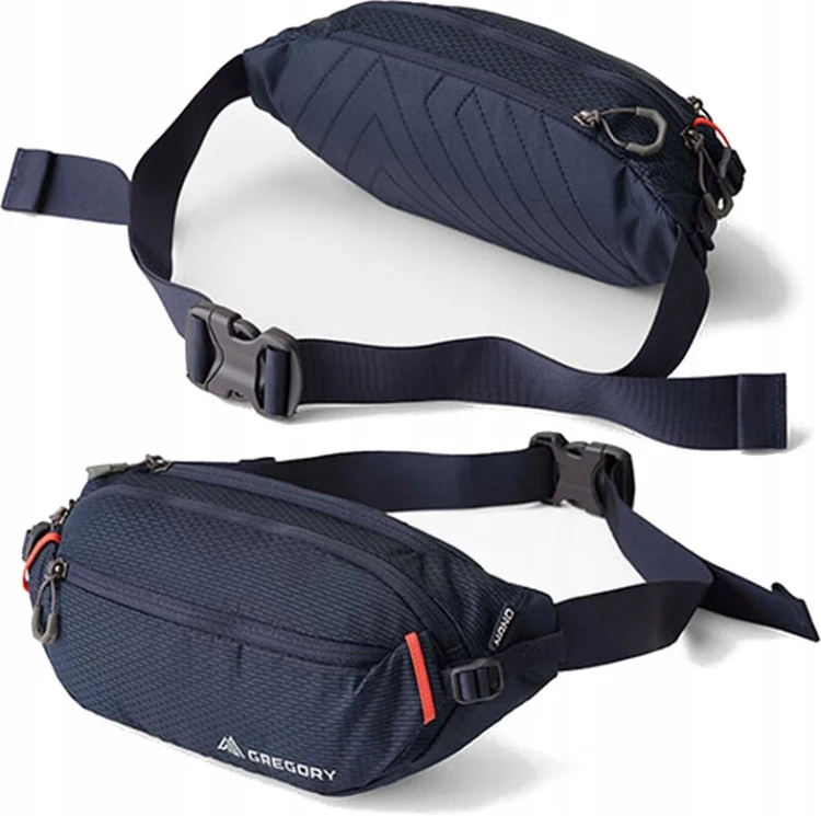 Saszetka nerka Gregory 153062/8885 granatowy 4l